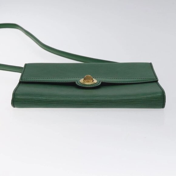 LOUIS VUITTON Epi Pochette Arche Shoulder Bag Green M52574 LV Auth 130925 - Picture 7 of 16